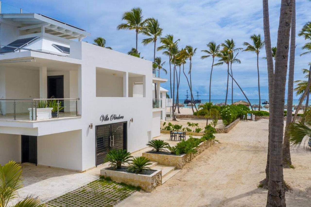 Villa Pandora Beach Front Villa With Chef Game Room Pool ปุนตากานา ภายนอก รูปภาพ