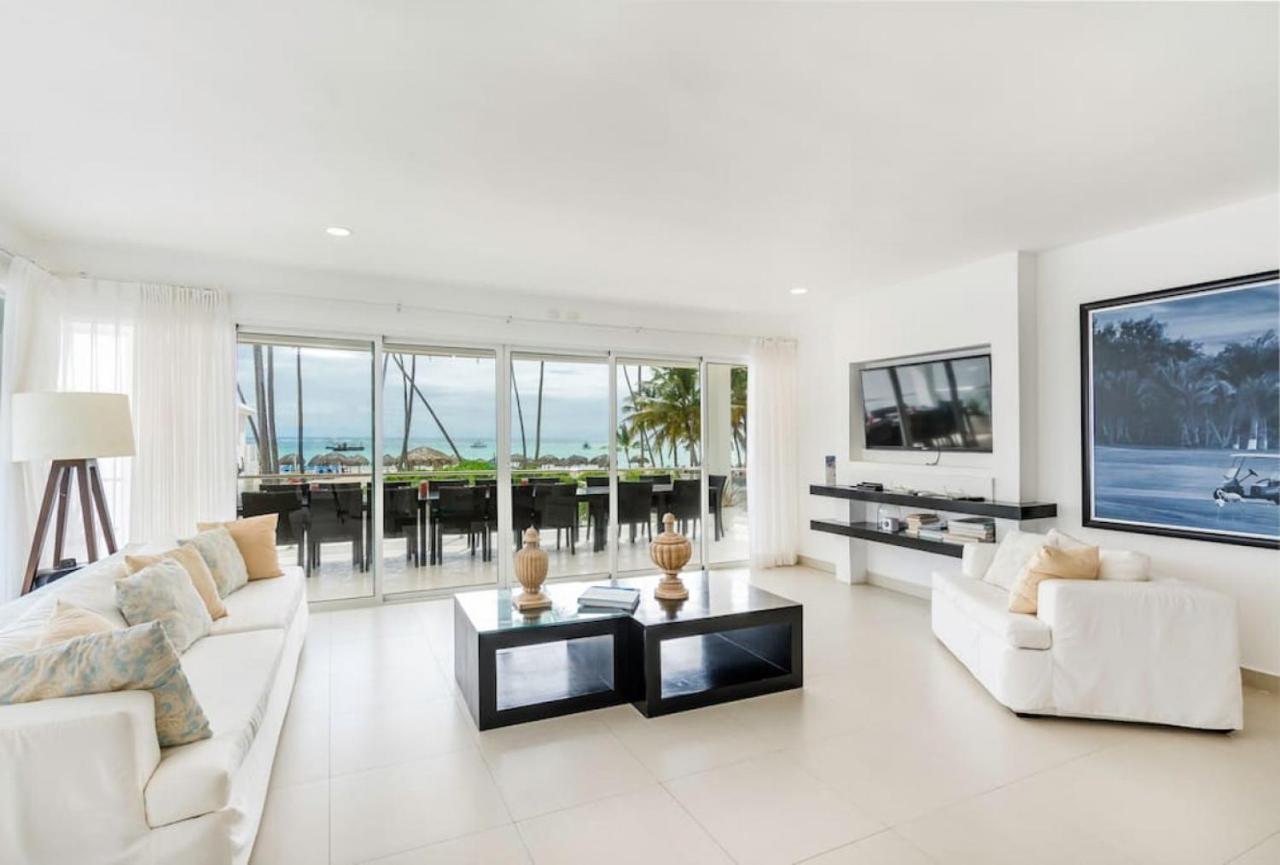 Villa Pandora Beach Front Villa With Chef Game Room Pool ปุนตากานา ภายนอก รูปภาพ
