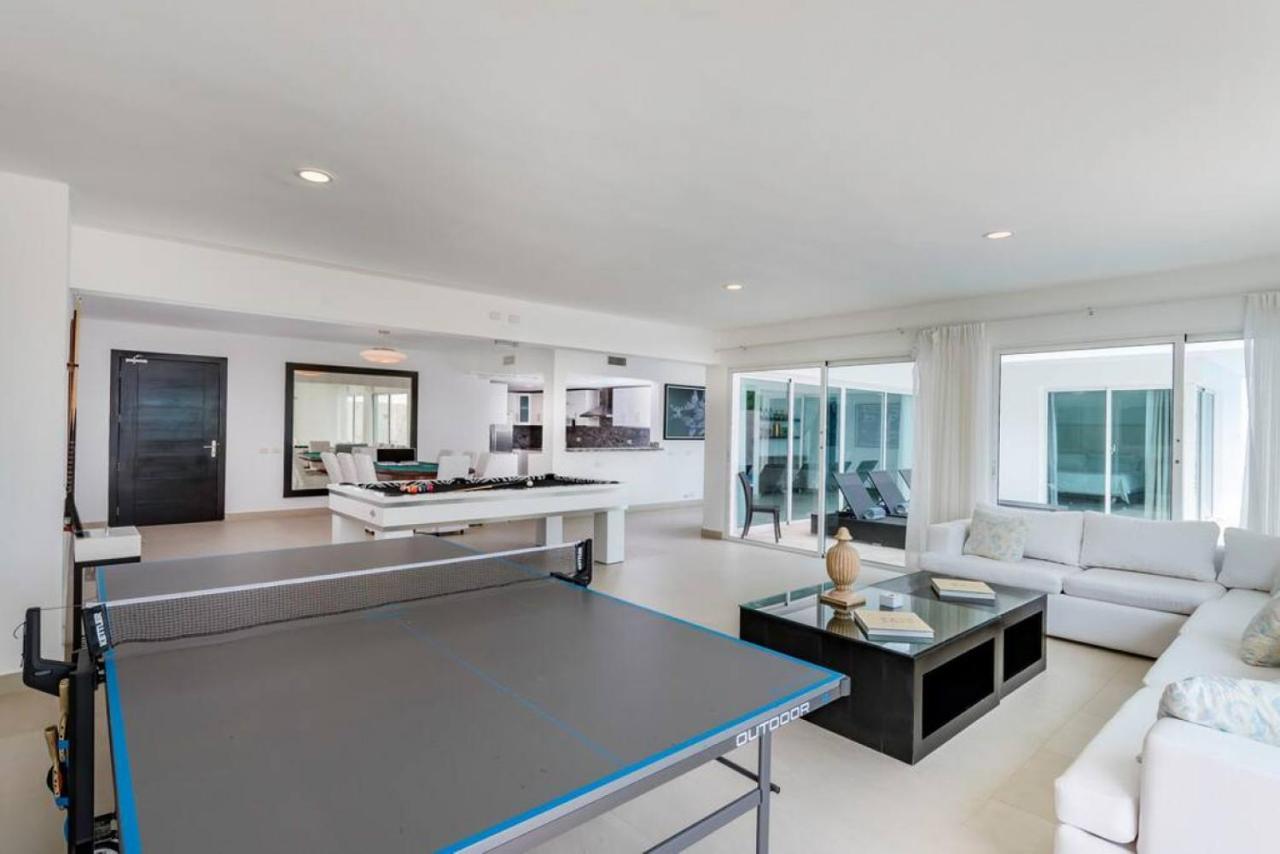Villa Pandora Beach Front Villa With Chef Game Room Pool ปุนตากานา ภายนอก รูปภาพ