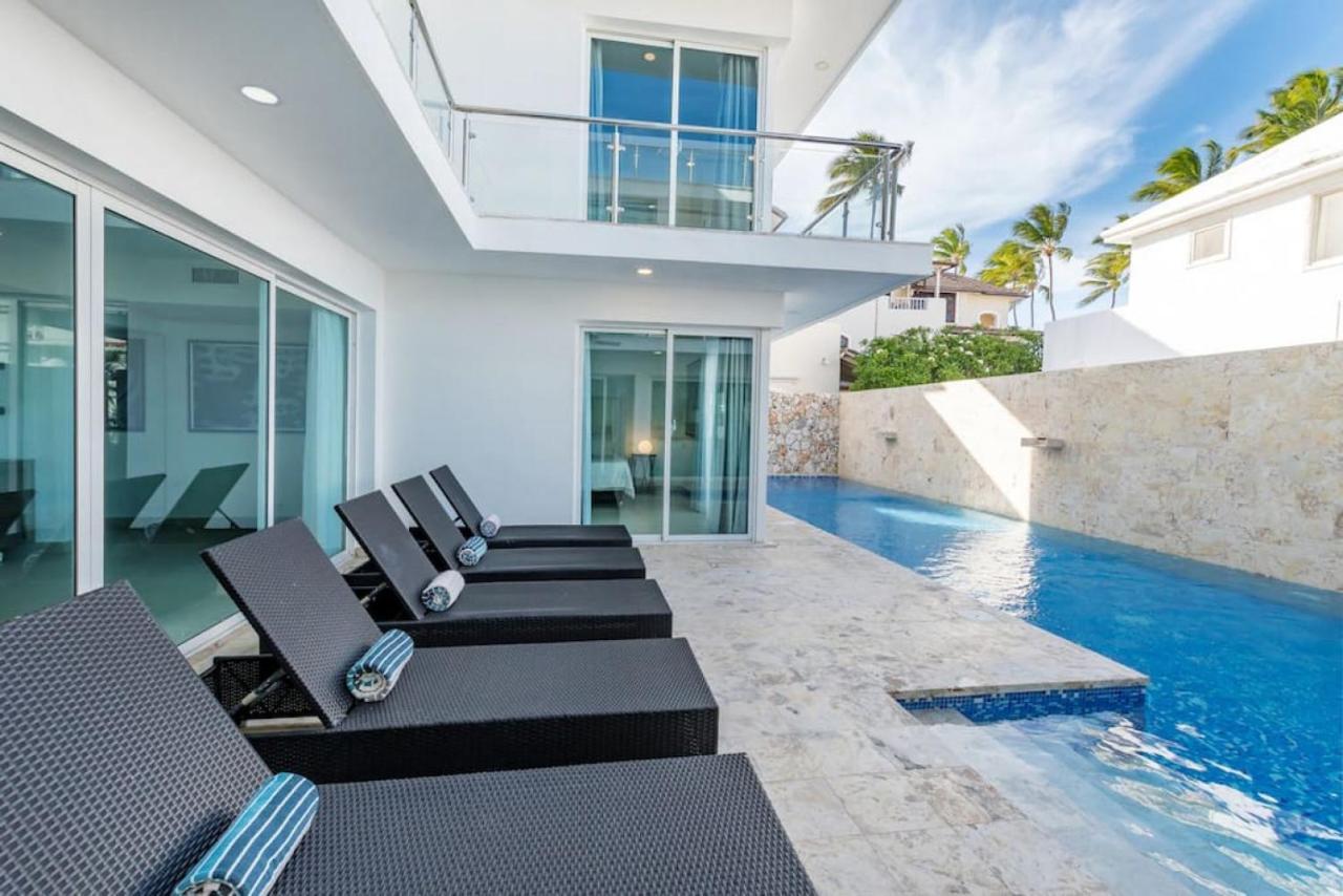 Villa Pandora Beach Front Villa With Chef Game Room Pool ปุนตากานา ภายนอก รูปภาพ
