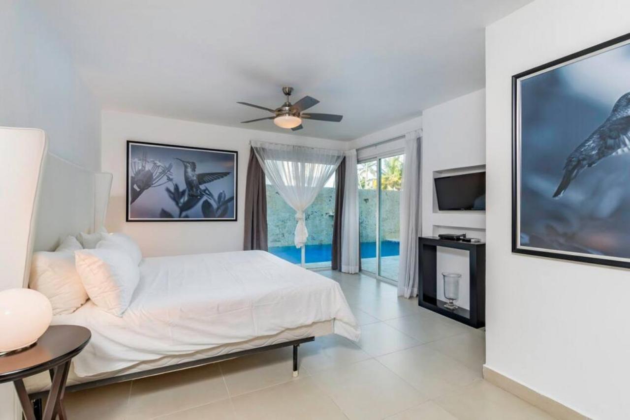 Villa Pandora Beach Front Villa With Chef Game Room Pool ปุนตากานา ภายนอก รูปภาพ