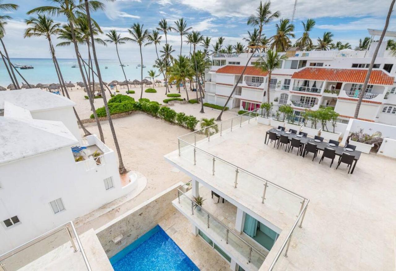 Villa Pandora Beach Front Villa With Chef Game Room Pool ปุนตากานา ภายนอก รูปภาพ