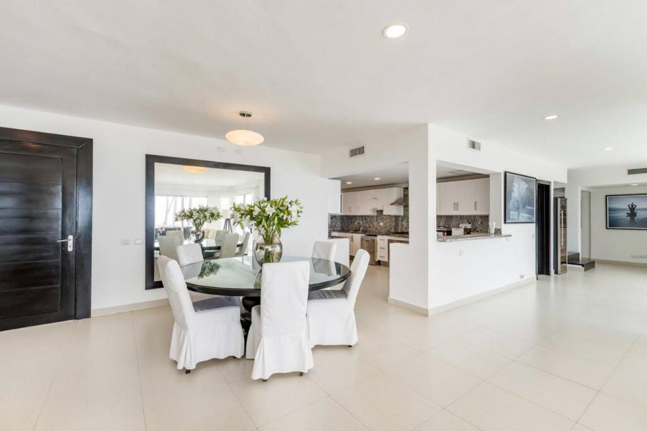 Villa Pandora Beach Front Villa With Chef Game Room Pool ปุนตากานา ภายนอก รูปภาพ