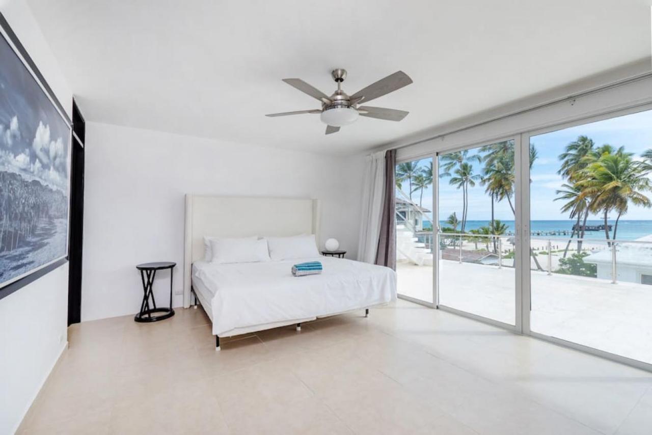 Villa Pandora Beach Front Villa With Chef Game Room Pool ปุนตากานา ภายนอก รูปภาพ